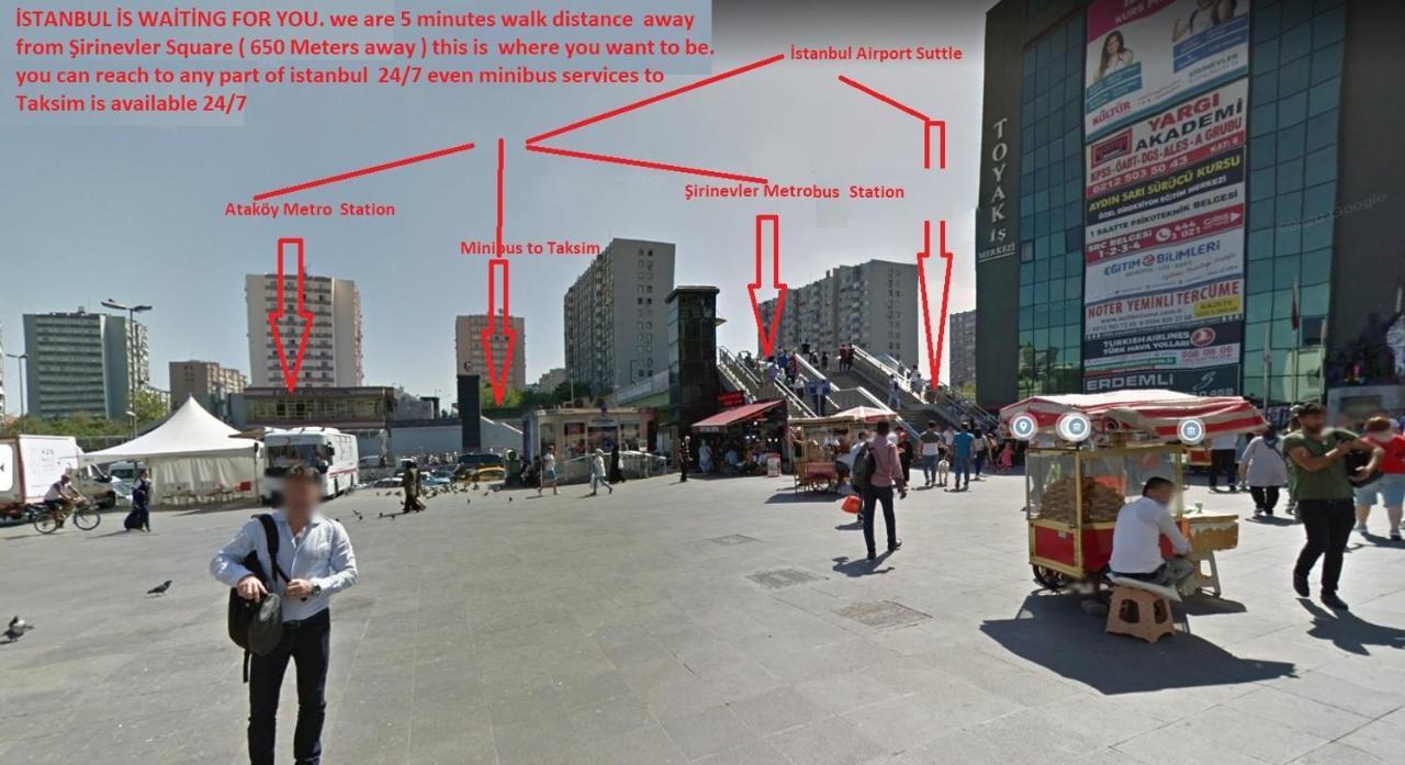 Feeling At In Center 5 Minutes Walk To The Atakoey Metro Station & Metrobus Istanbul